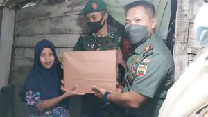 Dandim 0309/Solok Ikuti Pengukuhan KASAD Sebagai Duta Bapak Asuh Anak Stunting Indonesia Secara Virtual