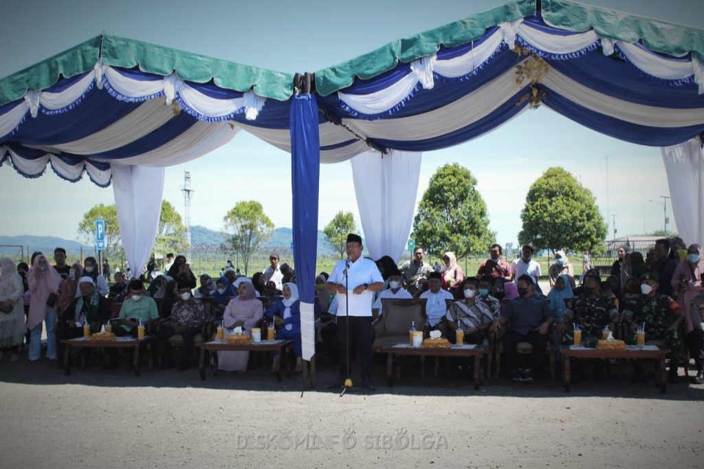 Penjemputan dan Penyambutan Rombongan Jemaah Haji Kota Sibolga Tahun 2022