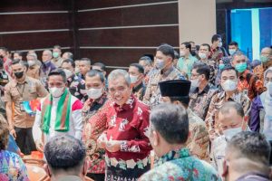 Pj Bupati Kampar Menghadiri Sertijab Kepala BPK-RI Perwakilan Provinsi Riau.