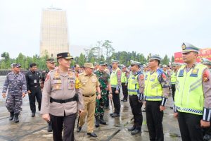 Gelar Operasi Pengamanan ‘ Natura’ Kapolda Riau Irjen. M. Iqbal Pastikan Jajaran Lakukan Show Of Force