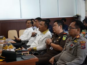 Bupati Kab. Solok Ebyardi Asda  Ikuti Vidcon Rakor Inspektur Daerah Se Indonesia