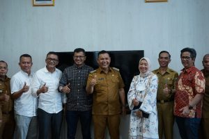 Bupati Solok kembali menerima kunjungan Manajemen PT. Tirta Investama Aqua Group