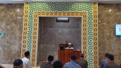 Tausiyah Qobla Dzuhur Di Kejati Riau Disampaikan Ustad H.Syamsurizal S.ag