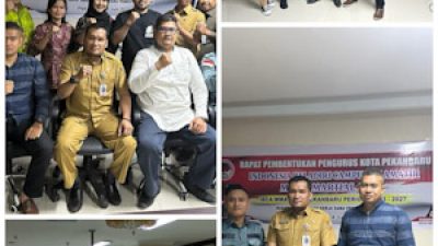 Pengkot IBCA MMA Pekanbaru Dibentuk, Restu Wahyudi Di Daulat Sebagai Ketua Umum