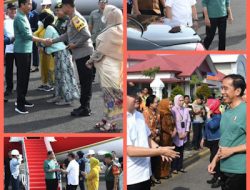 Presiden Jokowi dan Rombongan Kunjungan Kerja ke Bengkulu