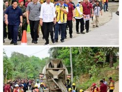 Presiden Jokowi Tinjau Progres Penanganan IJD di Kabupaten Penajam Paser Utara