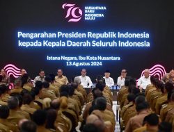 Presiden Joko Widodo Menekankan Bahwa IKN Adalah Simbol Kemampuan Bangsa Untuk Membangun Kota Yang Sesuai Dengan Visi Masa Depan Indonesia Kepada para Kepala Daerah