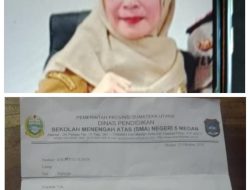 ARAK : Desak Kejatisu Periksa Kepsek SMAN5 Medan Terkait Dugaan Korupsi Pungli Berkedok SPP Komite