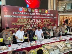 Ditresnarkoba Polda Metro Jaya berhasil mengungkap jaringan narkoba internasional Afghanistan