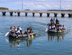 Jelang Hari Armada RI, Koarmada III Adakan Lomba Dayung