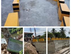 Rekanan CV.Maha Karya, Setelah di Beritakan Terkait Pekerjaan Rusak Bergegas Poles Yang Rusak