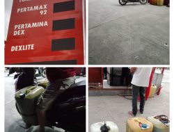 SPBU 14.264.581. Banda Gadang Tiku, Kebal Hukum Tidak Tersentuh APH Melayani Setiap Hari Jeriken