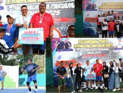 Wako Yota Balad Sabet Juara 1 Tenis Ganda Putra Kelompok 100